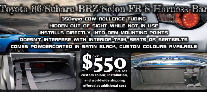 Genuine Subaru Trunk Lid Trim Panel Liner Finish Kit Scion FR-S BRZ FT86  w/clips